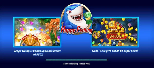 Giới thiệu giao diện game Happy Fishing